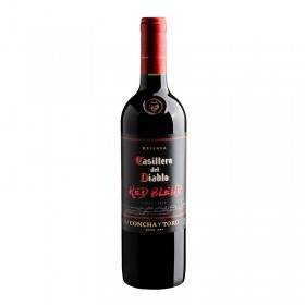 Vino Casillero del Diablo reserva red blend, botella 750 cc