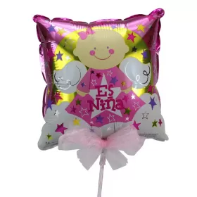 Globo Es una Niña Nacimiento para Agregar