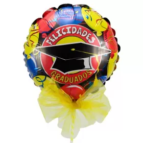 Globo Felicidades Graduados para Agregar