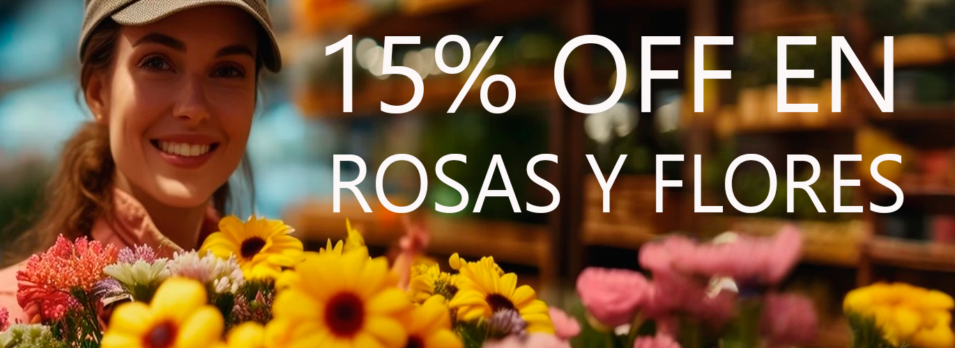 DESCUENTOS DE FLORES Y ROSAS